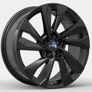 RTX Wheels – MZ03 – Black – 18″x7.5″ 40mm – All weather Wheels – 083535